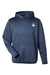 Huk H130093 Mens Performance Fleece Hooded Sweatshirt Hoodie w/ Pouch Pocket Heather Naval Academy Blue Flat Front