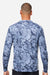 Huk H12L003 Mens LoPro Camo Long Sleeve Crewneck T-Shirt Erie Camo Model Back