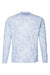 Huk H12L003 Mens LoPro Camo Long Sleeve Crewneck T-Shirt Kenai Blue Flat Back