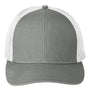 Huk Hats Mens LoPro Snapback Trucker Hat - Harbor Mist Grey - New