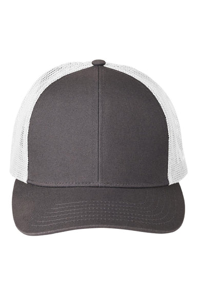 Huk Hats H3L0001 Mens LoPro Snapback Trucker Hat Volcanic Ash Grey Flat Front