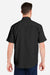 Huk H150171 Mens Tide Point Short Sleeve Button Down Shirt Black Model Back