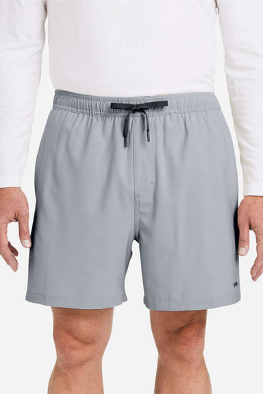 Huk H200184 Mens Pursuit Volley Shorts Night Owl Grey Model Front