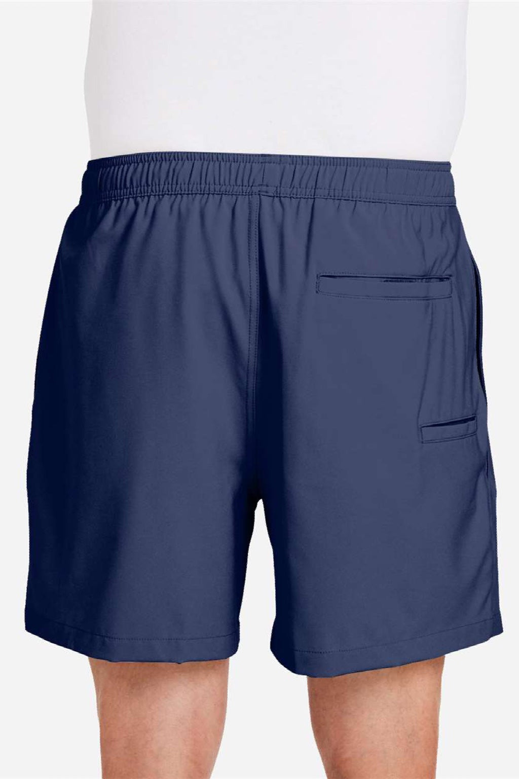 Huk H200184 Mens Pursuit Volley Shorts Sargasso Sea Blue Model Back