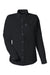 Huk H615006 Womens Tide Point Long Sleeve Button Down Shirt Shirt Black Flat Front