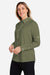 Huk H615006 Womens Tide Point Long Sleeve Button Down Shirt Shirt Moss Green Model Side