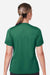 Team 365 TT15W Womens Zone Performance Mesh Short Sleeve V-Neck T-Shirt Forest Green Model Back