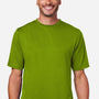 Team 365 Mens Zone Performance Mesh Moisture Wicking Short Sleeve Crewneck T-Shirt - Acid Green - Coming Soon