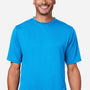 Team 365 Mens Zone Performance Mesh Moisture Wicking Short Sleeve Crewneck T-Shirt - Electric Blue - Coming Soon