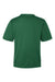 Team 365 TT15 Mens Zone Performance Mesh Short Sleeve Crewneck T-Shirt Dark Green Flat Back
