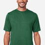 Team 365 Mens Zone Performance Mesh Moisture Wicking Short Sleeve Crewneck T-Shirt - Dark Green - Coming Soon