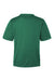 Team 365 TT15 Mens Zone Performance Mesh Short Sleeve Crewneck T-Shirt Forest Green Flat Back