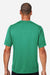 Team 365 TT15 Mens Zone Performance Mesh Short Sleeve Crewneck T-Shirt Kelly Green Model Back