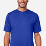 Team 365 Mens Zone Performance Mesh Moisture Wicking Short Sleeve Crewneck T-Shirt - Royal Blue - Coming Soon