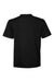 Team 365 TT15Y Youth Zone Performance Mesh Short Sleeve Crewneck T-Shirt Black Flat Back