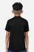 Team 365 TT15Y Youth Zone Performance Mesh Short Sleeve Crewneck T-Shirt Black Model Back