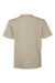 Team 365 TT15Y Youth Zone Performance Mesh Short Sleeve Crewneck T-Shirt Desert Khaki Brown Flat Back