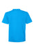 Team 365 TT15Y Youth Zone Performance Mesh Short Sleeve Crewneck T-Shirt Electric Blue Flat Back