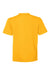 Team 365 TT15Y Youth Zone Performance Mesh Short Sleeve Crewneck T-Shirt Athletic Gold Flat Back