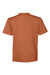 Team 365 TT15Y Youth Zone Performance Mesh Short Sleeve Crewneck T-Shirt Burnt Orange Flat Back