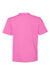 Team 365 TT15Y Youth Zone Performance Mesh Short Sleeve Crewneck T-Shirt Charity Pink Flat Back