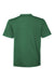 Team 365 TT15Y Youth Zone Performance Mesh Short Sleeve Crewneck T-Shirt Dark Green Flat Back