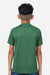 Team 365 TT15Y Youth Zone Performance Mesh Short Sleeve Crewneck T-Shirt Dark Green Model Back