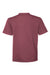 Team 365 TT15Y Youth Zone Performance Mesh Short Sleeve Crewneck T-Shirt Dark Maroon Flat Back