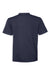 Team 365 TT15Y Youth Zone Performance Mesh Short Sleeve Crewneck T-Shirt Dark Navy Blue Flat Back
