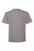 Team 365 TT15Y Youth Zone Performance Mesh Short Sleeve Crewneck T-Shirt Graphite Grey Flat Back