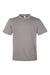 Team 365 TT15Y Youth Zone Performance Mesh Short Sleeve Crewneck T-Shirt Graphite Grey Flat Front