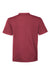 Team 365 TT15Y Youth Zone Performance Mesh Short Sleeve Crewneck T-Shirt Maroon Flat Back
