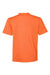 Team 365 TT15Y Youth Zone Performance Mesh Short Sleeve Crewneck T-Shirt Orange Flat Back