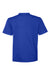 Team 365 TT15Y Youth Zone Performance Mesh Short Sleeve Crewneck T-Shirt Royal Blue Flat Back