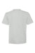 Team 365 TT15Y Youth Zone Performance Mesh Short Sleeve Crewneck T-Shirt Silver Grey Flat Back