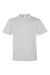 Team 365 TT15Y Youth Zone Performance Mesh Short Sleeve Crewneck T-Shirt Silver Grey Flat Front