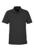 Harriton M205 Mens Valiant Snag Resistant Short Sleeve Polo Shirt Black Flat Front