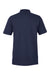 Harriton M205 Mens Valiant Snag Resistant Short Sleeve Polo Shirt Dark Navy Blue Flat Back
