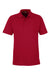 Harriton M205 Mens Valiant Snag Resistant Short Sleeve Polo Shirt Red Flat Front