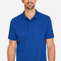 Harriton Mens Valiant Snag Resistant Short Sleeve Polo Shirt - True Royal Blue - New