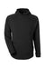 Swannies Golf SWC100 Mens Camden Hooded Sweatshirt Hoodie w/ Pockets Heather Black Flat Front