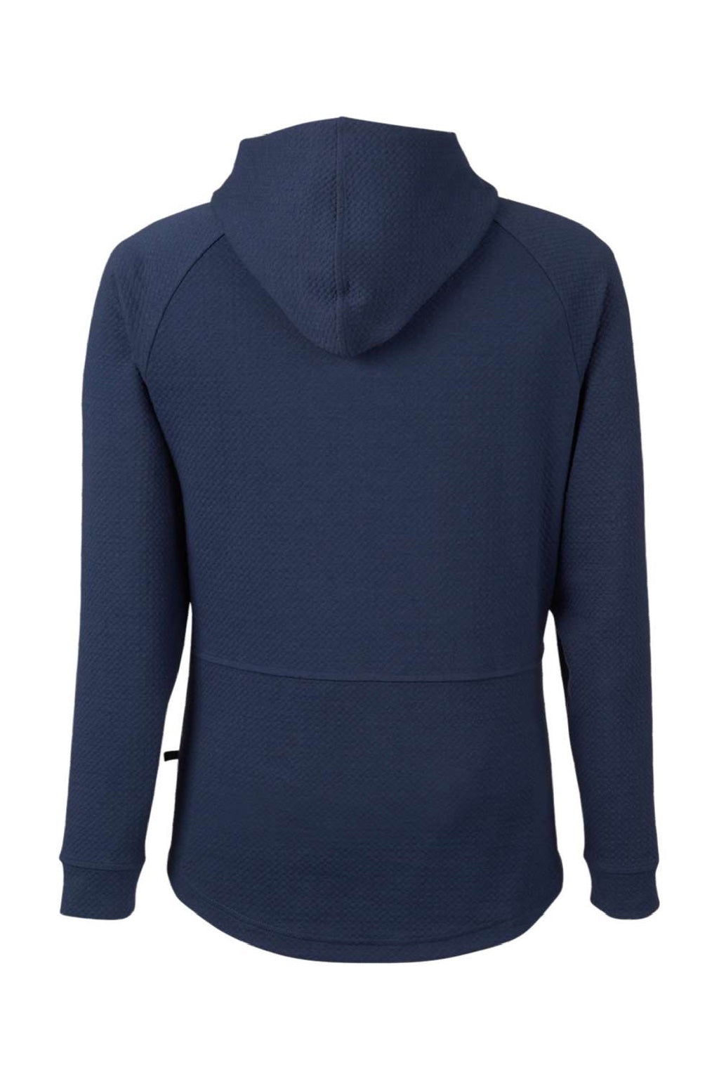 Swannies Golf SWC100 Mens Camden Hooded Sweatshirt Hoodie w/ Pockets Navy Blue Flat Back