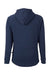 Swannies Golf SWC100 Mens Camden Hooded Sweatshirt Hoodie w/ Pockets Navy Blue Flat Back