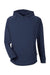 Swannies Golf SWC100 Mens Camden Hooded Sweatshirt Hoodie w/ Pockets Navy Blue Flat Front
