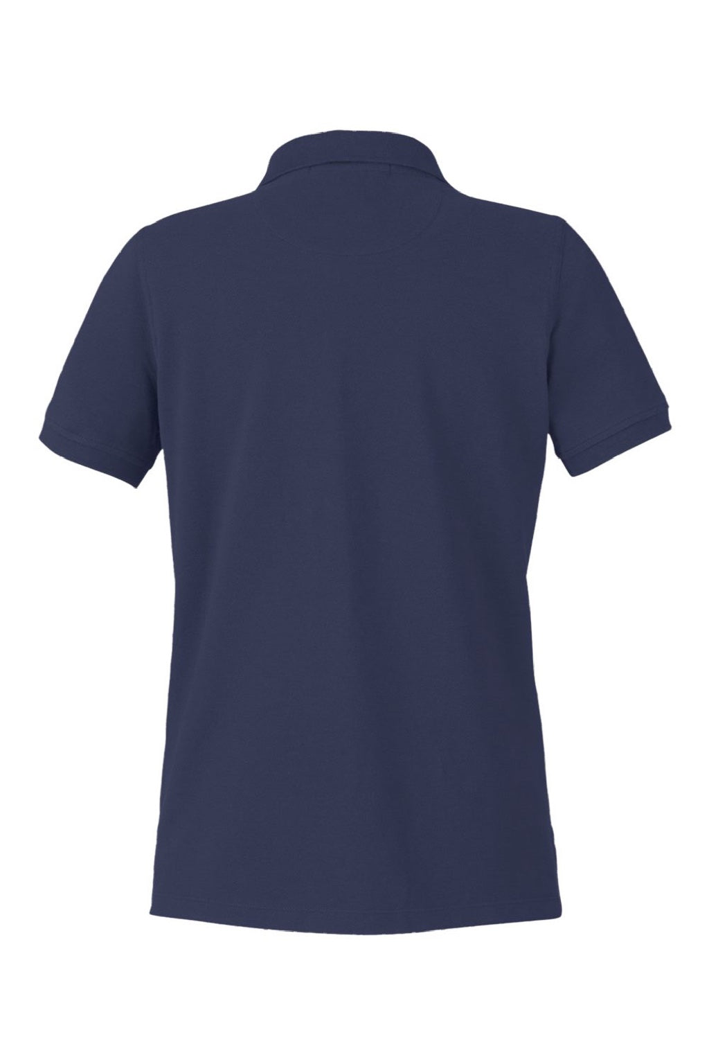 Harriton M205W Womens Valiant Snag Resistant Short Sleeve Polo Shirt Dark Navy Blue Flat Back
