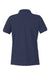 Harriton M205W Womens Valiant Snag Resistant Short Sleeve Polo Shirt Dark Navy Blue Flat Back
