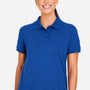 Harriton Womens Valiant Snag Resistant Short Sleeve Polo Shirt - True Royal Blue - New