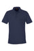 Harriton M205P Mens Valiant Snag Resistant Short Sleeve Polo Shirt w/ Pocket Dark Navy Blue Flat Front