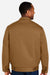 Harriton M721/M721T Mens ClimaBloc Station Full Zip Jacket Duck Brown Model Back