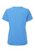 Onna NN310 Unisex Invincible Stretch V-Neck Scrub Top w/ Pockets Ceil Blue Flat Back